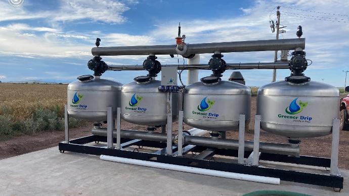 Greener Drip's high-performance water filters designed for efficient irrigation.